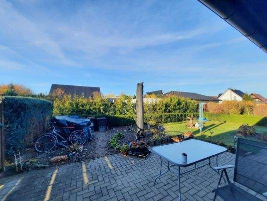 Terrasse / Gartenansicht