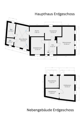Haupthaus Erdgeschoss
