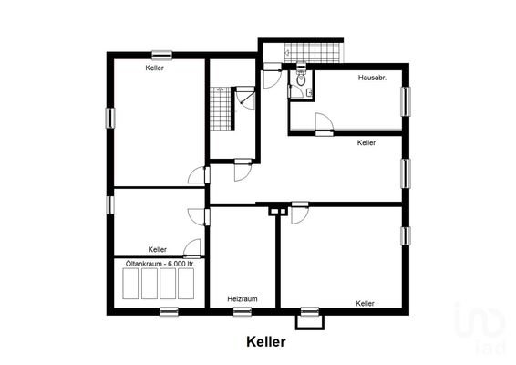 Grundriss Keller 1.02