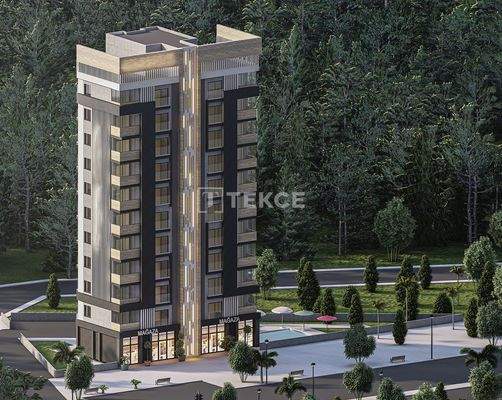 New Flats in a Boutique Project in Yenişehir Mersin