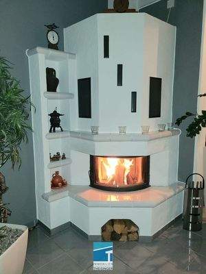 Kamin im Wohnbereich