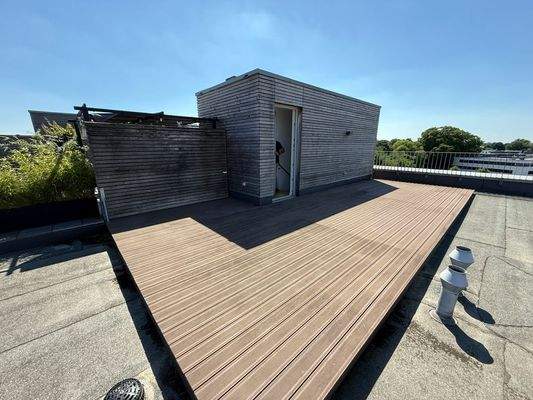 derzeitiger Dachgarten