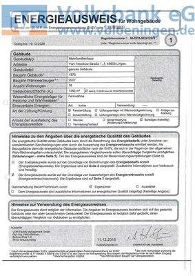 Energieausweis