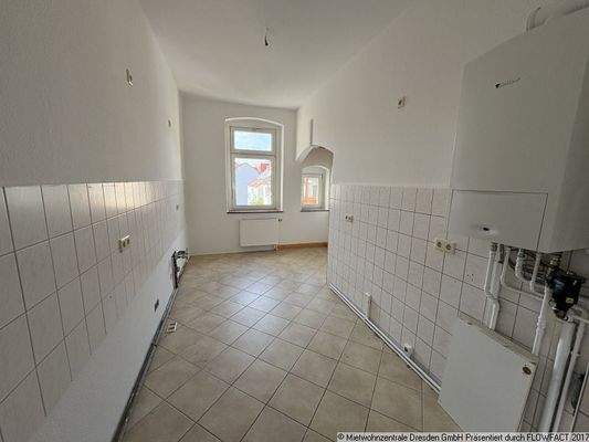 Küche - Helle 4 - Zimmer-Balkon-Wohnung in Histori