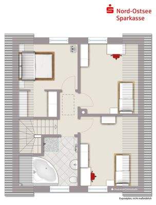 Grundriss Dachgeschoss