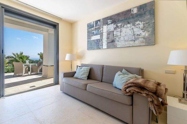 Living area in villa in Costa d'en Blanes 2