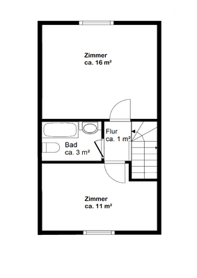 Grundriss Dachgeschoss