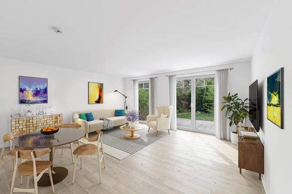 Wohnzimmer Digital Staging