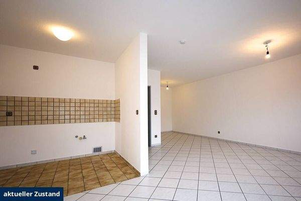 Wohnbereich aktueller Zustand