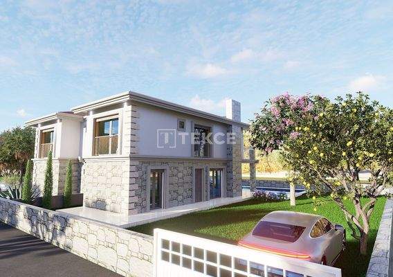 Sea-View Villas with Private Pool and Garden in İzmir Çeşme