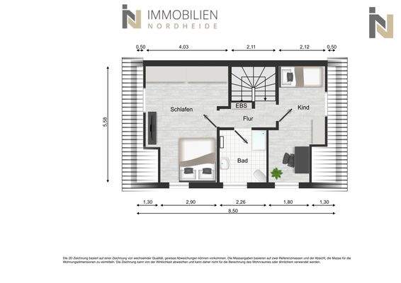 Grundriss-Dachgeschoss