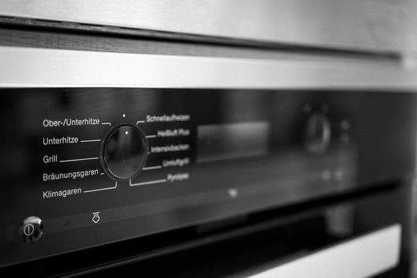 Detailaufnahme Backofen
