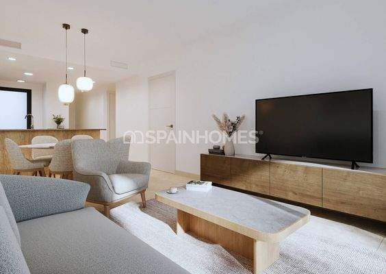 2- and 3-Bed Flats with Terraces and Shared Pool in Torrevieja