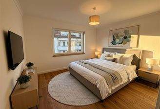 Schlafzimmer, KI-geniert