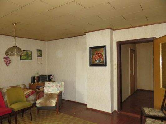 Ansicht vom Wohnzimmer