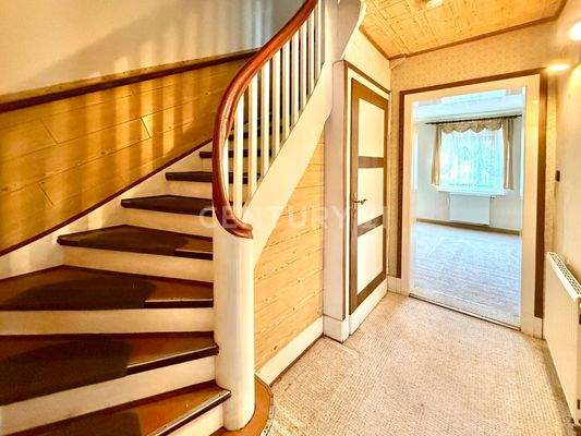 Charmanter Treppenaufgang