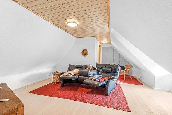 Wohnbereich im Dachgeschoss