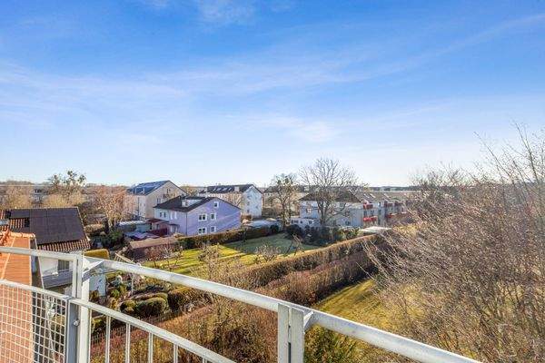 mit Blick ins Grüne