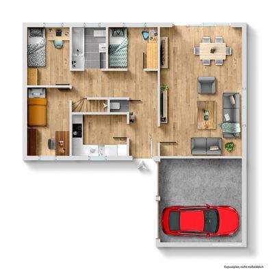 Grundriss / Skizze Erdgeschoss