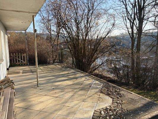 Ansicht der Terrasse