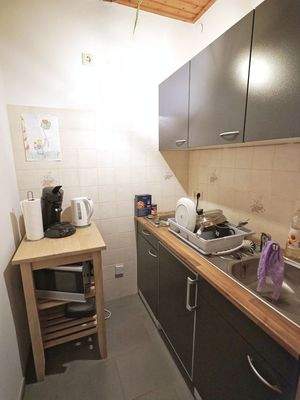 Kleine Single-Küche