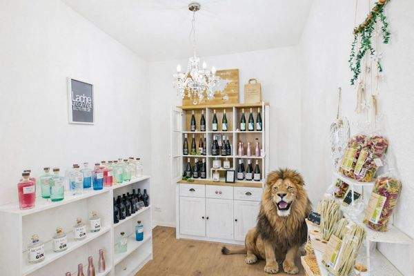 funktionale Nische im Verkaufsraum-bietet perfekten Austellungsplatz für Ihre Ware