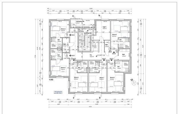 Grundrissskizze 1.OG