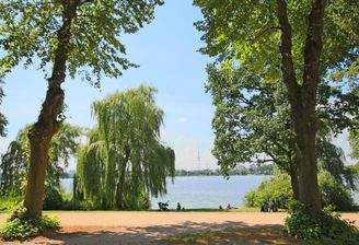 Alster vor der Haustür