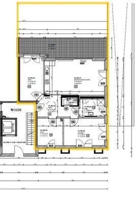Grundriss mit Gartenanteil
