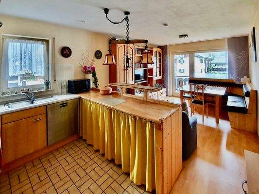 Blick ins Wohnzimmer