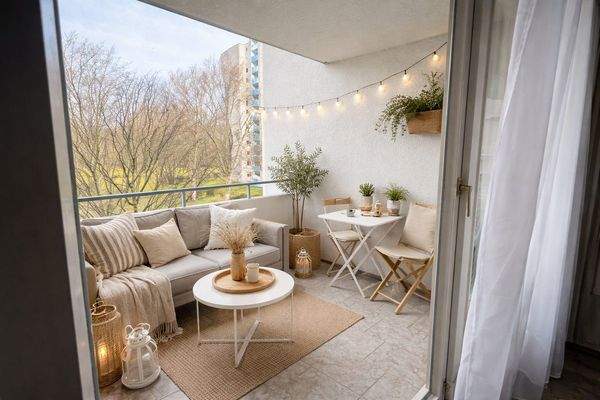 Visualisierung Balkon