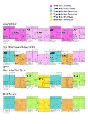 Apartments with Mountain and Sea Views in Girne Esentepe
