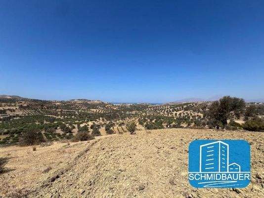 Kreta, Sivas: Grundstück mit herrlichem Meerblick am Ortsrand zu verkaufen