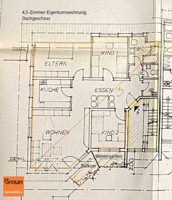 4,5-Zi.-ETW, Grundriss