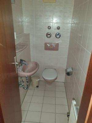 WC auf der Galerieetage