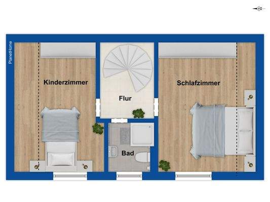 Grundriss Dachgeschoss