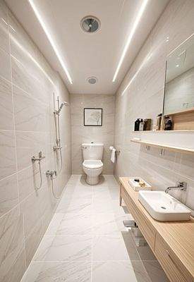 Haus Nr. 2: Badezimmer KI generiert