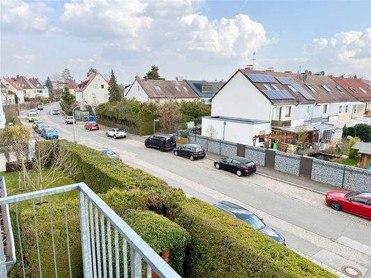 Blick von Ihrem Balkon