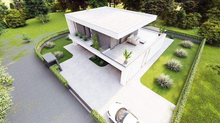 Nordansicht von oben