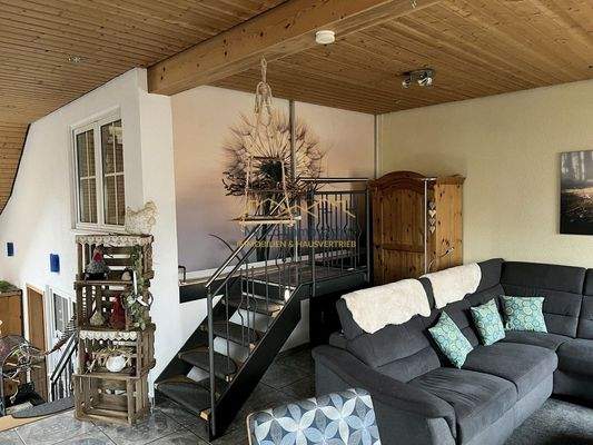 Aufgang zum Schlafzimmer