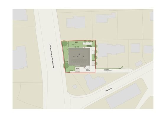 Wohnanlage Kaspar-Hagen-Straße, Dornbirn - Lageplan