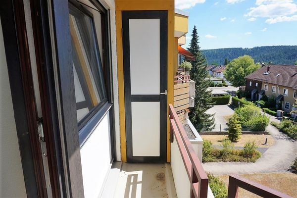Abstellraum vom Balkon