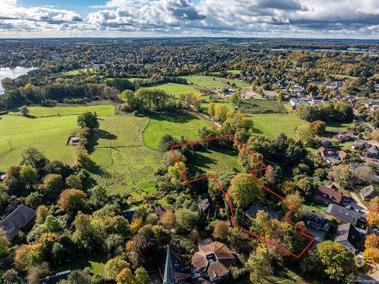 ungefährer Grundstücksverlauf von oben