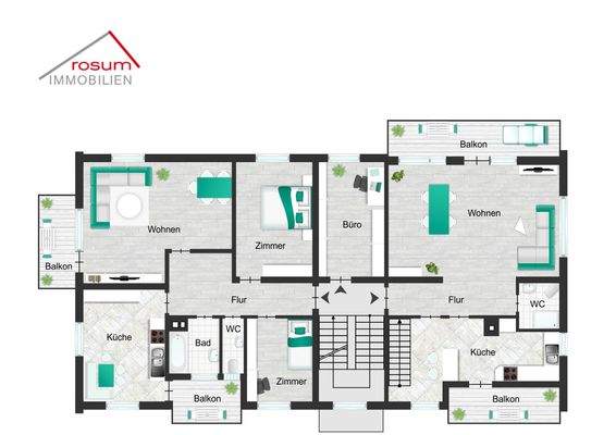 Grundriss Obergeschoss