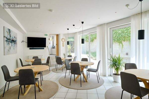 Frühstücksraum digital saniert