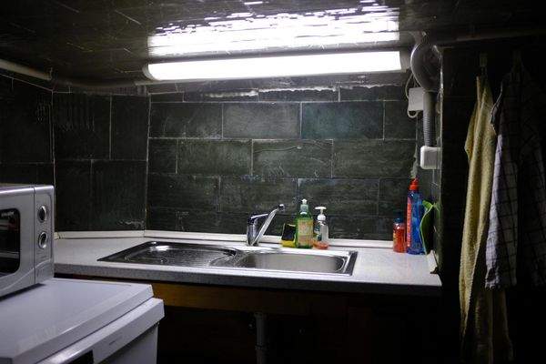 Teeküche Waschbecken