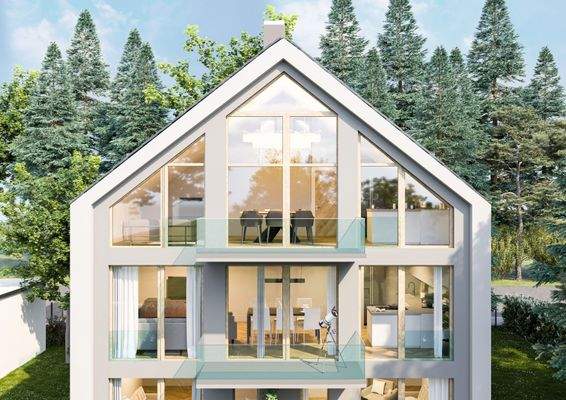 Gartenansicht Visualisierung