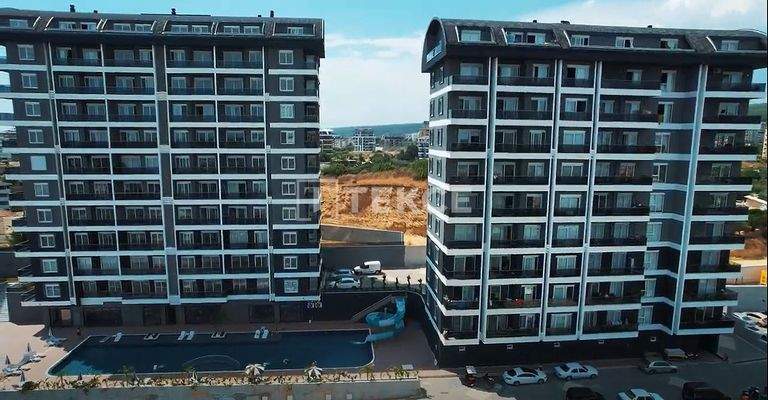 Stylish Apartments with Unique Sea View in Alanya Avsallar