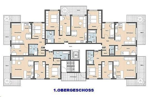 Grundriss 1. OG