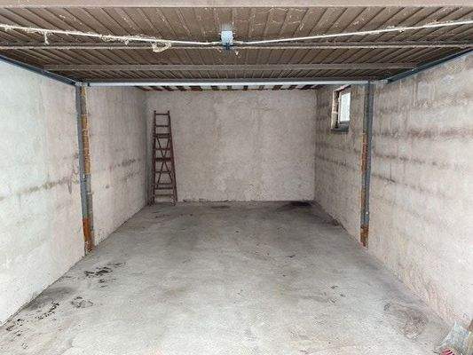 Blick in die Garage